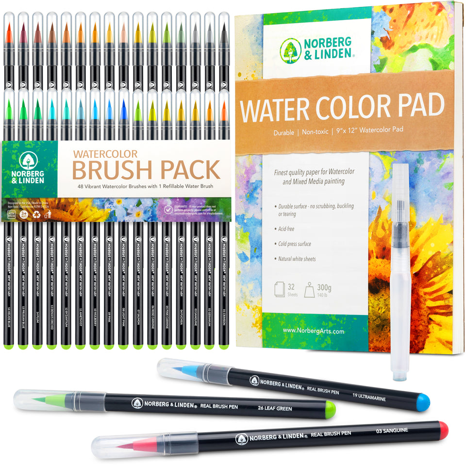 Watercolour Blending Brush Pens (24) - Set 1