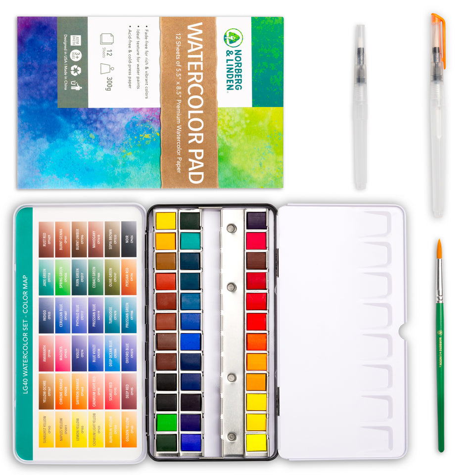 Artist water color pad for professionals